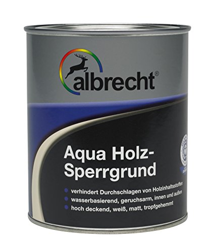 Albrecht Aqua Holz-Sperrgrund 750ml, 1 Stück, Weiss, 3400657012000000750
