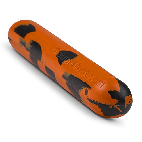 Goughnuts - Hunde-Kauspielzeug, praktisch unzerstörbar - Das Hundespielzeug für Power-Kauer hält selbst hartnäckigen Hunden Stand - Orange