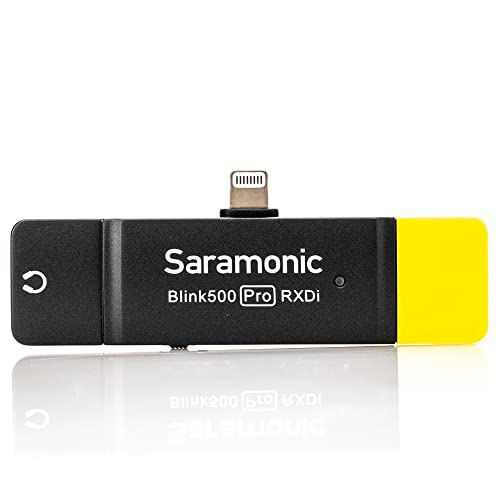 Saramonic Blink 500 Pro RXDi Lightning Dual-Channel Receiver für Blink 500 Pro TX Sender für Apple iPhones und iPads