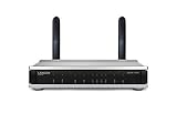 LANCOM 1781EW+ Business-VPN-Router mit IEEE 802.11n WLAN (450 MBit/s), IPSec-VPN (5 Kanäle/optional 25), 4-fach Gigabit Ethernet-Switch (IEEE 802.3az), QoS