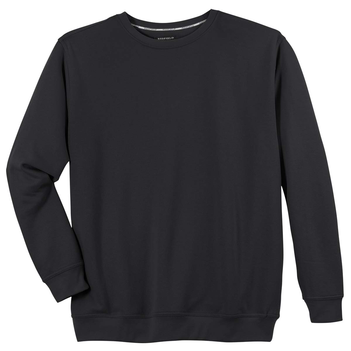 Redfield Sweatshirt Herren Übergröße schwarz, XL Größe:7XL
