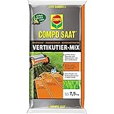 COMPO SAAT Vertikutier-Mix, Rasensamen / Grassamen, Rasendünger und Bodenaktivator, 7,5 kg, 250 m²