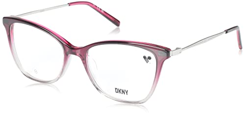 DKNY Damen Dk7010 Sonnenbrille, Pflaume/Rauchfarben/Farbverlauf, 53/17/135