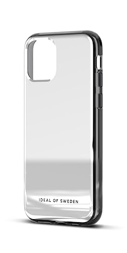 IDEAL OF SWEDEN Durchsichtige Handyhülle mit erhöhten Kanten und Nicht vergilbenden Materialien, fallgetesteter Schutz mit Spiegel Finish, kompatibel mit iPhone 11 und iPhone XR (Mirror Silber)