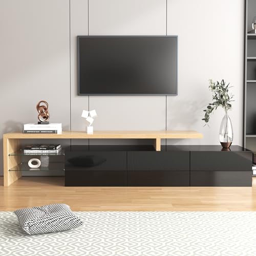 U/N Lowboard, TV-Schrank, Fernsehtisch, Sideboard, Wohnzimmer Kommode