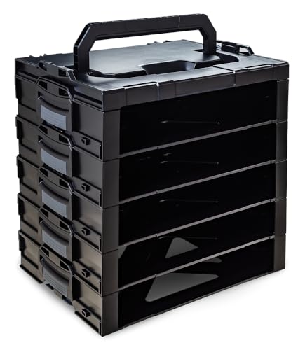 Sortimo i-BOXX Rack 6100000339 Werkzeugkasten unbestückt ABS Schwarz