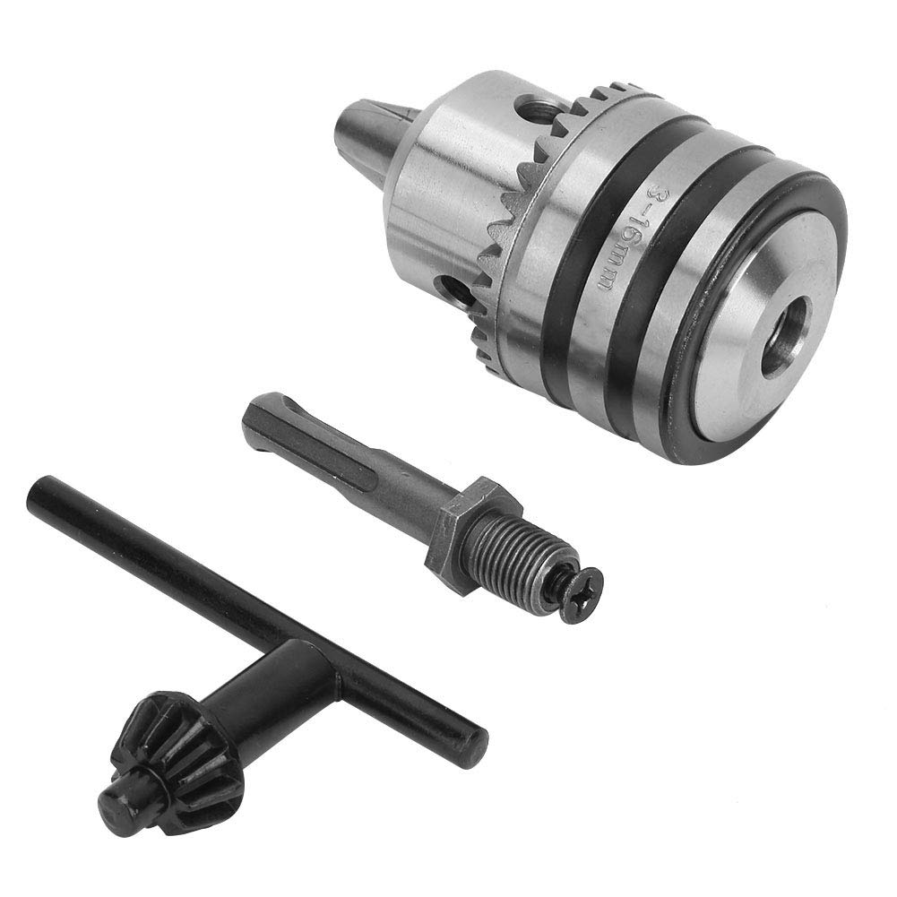 3.0-16MM 1/2-20UNF Bohrfutter, Schlüsseltyp Bohrfutter Adapter Kit mit SDS Electric Hammer Rundschaftadapter