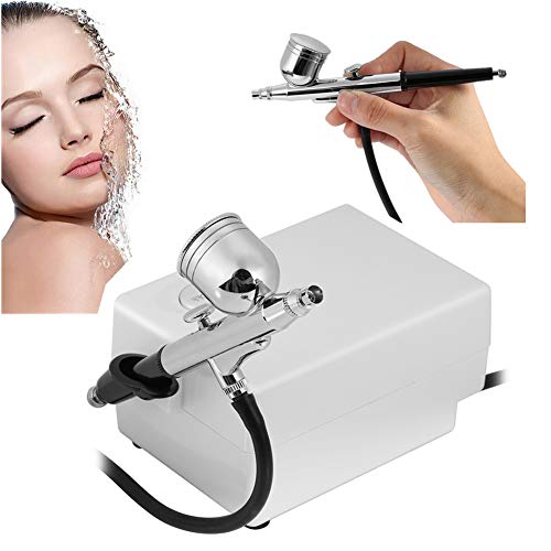 O2 Injektionsmaschine, Handheld Haushaltswasser Gesichtspflege Feuchtigkeitsspray Spray Airbrush Gesicht Feuchtigkeitsspray Massagewerkzeug - EU Plug