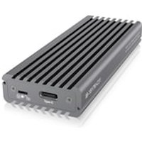 RaidSonic Icy Box IB-1817M-C31 M.2 PCIe SSD USB Type-C HDD Gehäuse M-Sockel