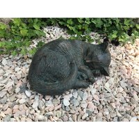 Rottenecker Bronze-Skulptur Katze