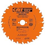 CMT Orange Tools 290.240.24 M – Kreissägeblatt 240 x 2,8 x 30 Z 24 ATB 20 Grad
