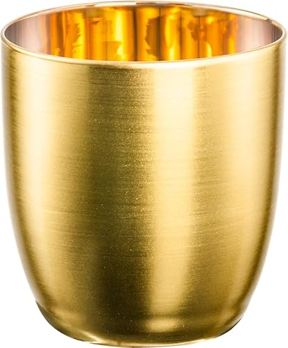 Espresso-Becher H.65mm/100ml 109/6 full-gold COSMO COLLECT Eisch Glas**2 (2 Stück)