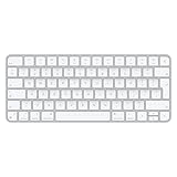 Apple Magic Keyboard: Bluetooth, wiederaufladbar. Kompatibel mit Mac, iPad oder iPhone; Englisch (International), Silber