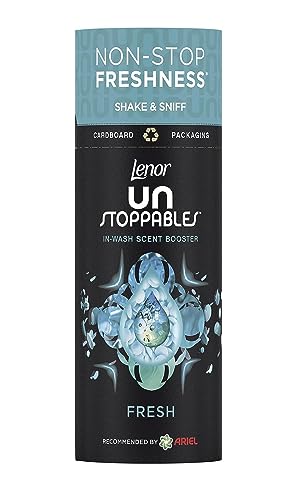 Lenor Unstoppables In-Wash Laundry Scent Booster Beads, 19 Wäschen 264 g, frisch