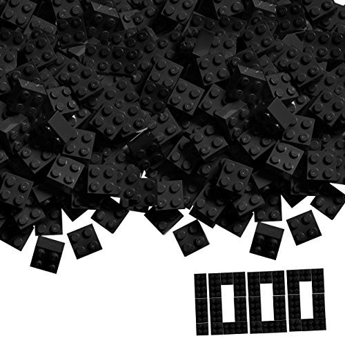Simba 104114120 - Blox 1000 4er Steine, Spiel, schwarz