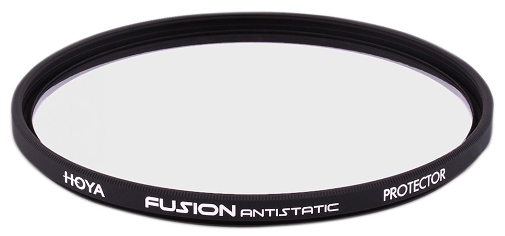 Hoya Fusion Antistatic Protector Korrekturfilter (55 mm), schwarz, YSPROT055