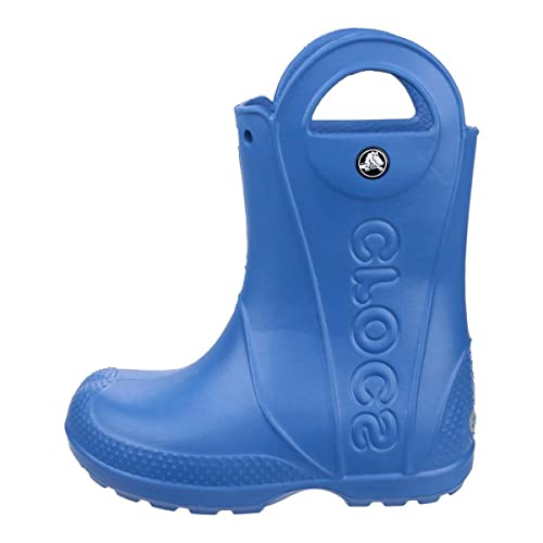 Crocs Handle It Rain Boot, Unisex - Kinder Gummistiefel, Blau (Cerulean Blue), 23/24 EU