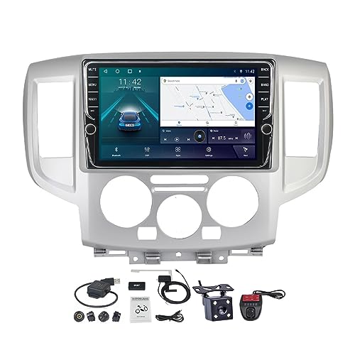 Android 11 Autoradio Stereo für Nissan NV200 M20 2009-2023, 9 Zoll Auto Radio Touch Display mit Carplay Android Auto/Bluetooth 5.0/FM RDS DAB+/Lenkradsteuerung/GPS + Rückfahrkamera ( Size : K300S )
