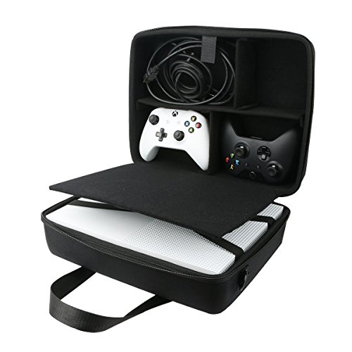 für Microsoft Xbox One S Konsole Hart Reise Lagerung Tragen Taschen Hülle von co2CREA