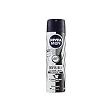 6 x NIVEA Men Invisible for Black & White Deodorant Spray 150 ml
