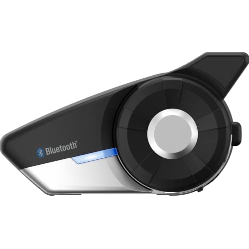 Sena 20S EVO Motorrad Bluetooth Kommunikationssystem mit HD Lautsprechern, Doppelpack