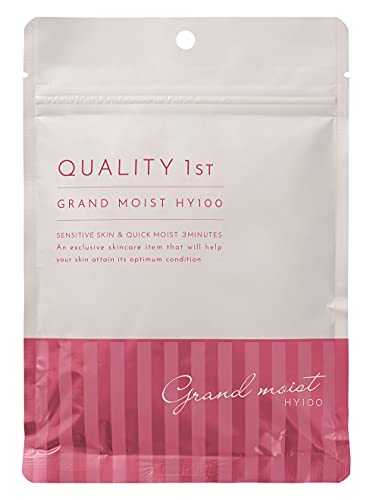Quality 1st Grand Moist HY100 Faicial Sheet Mask - 7pcs
