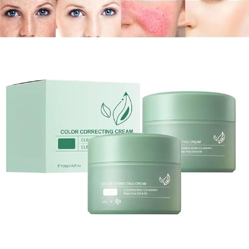 100g Color Correcting Cream - Color Correcting Treatment Cream, Pigment Correcting Cream Sunscreen, Color Correcting Cream for Face (2 pcs)