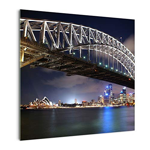 DekoGlas Küchenrückwand 'Opernhaus Sydney' in div. Größen, Glas-Rückwand, Wandpaneele, Spritzschutz & Fliesenspiegel