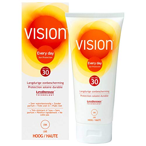 Vision Every Day Sun Protection SPF 30, Sonnenschutz, für langanhaltenden Sonnenschutz, hochwasserbeständig, Lichtschutzfaktor 30, 200 ml