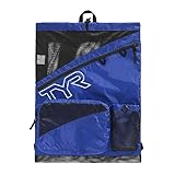 TYR Unisex-Erwachsene Elite Team Mesh Backpack Tasche, königsblau, Einheitsgröße