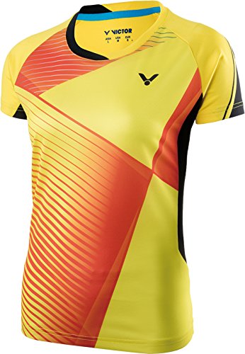 VICTOR Damen Games Female gelb 6357-XL Shirt, XL