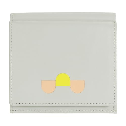 DuDu Mehrfarbiges Portemonnaie RFID in Leder mit Kartensteckfächer und Münzfach Pearl Mosaic