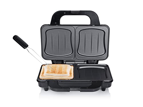 Sandwichmaker XXL Toaster für 2 große Sandwiches 22x12cm, 900Watt