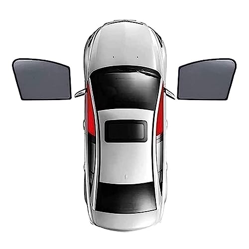 Auto Seitenfenster Sonnenschutz für Mercedes Benz C-Class Wagon W204,Car Seitenscheibe Atmungsaktives Sonnenblende PrivatsphäRe Schutz,Car ZubehöR.,A-2pcs Front Window