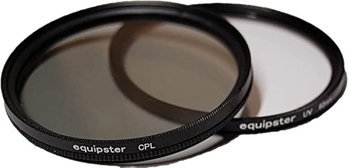 equipster UV-Filter + CPL Polfilter Filter-Set für Fujifilm Fujinon XC 16-50mm f3.5-5.6 OIS II