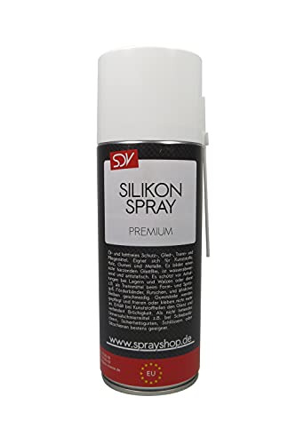 SDV Chemie Silikonspray Premium Spray 12x 400ml Siliconspray Kunststoff- und Gummipflege Trennmittel Gleitmittel