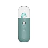 Dariokki Tragbare Gesichtsschönheit Spray USB Wiederaufladbare Luftbefeuchter Gesicht Instrument Spot Cleaner Cartoon Tier Mini Nano Spray