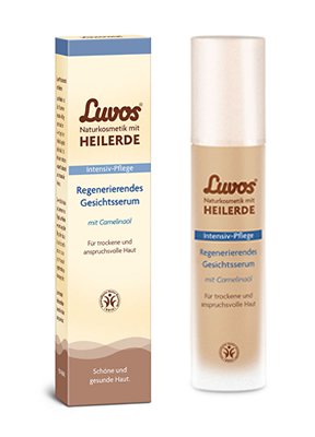 Luvos Gesichtsserum mit Camelinaöl Pflege-Set 2x50ml. Bietet intensive Pflege und effektiven Schutz und versorgt die Haut mit Feuchtigkeit.