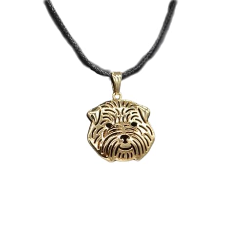 JLVVJL Halskette Lovers Jewelry Norfolk Terrier-Halsketten Damen-Halsketten in Hundeform Geburtstag Party Geschenk