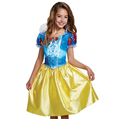 Disguise Disney Offizielles Classic Schneewittchen Kostüm Kinder, Prinzessin Kostüm Für Kinder, Größe M