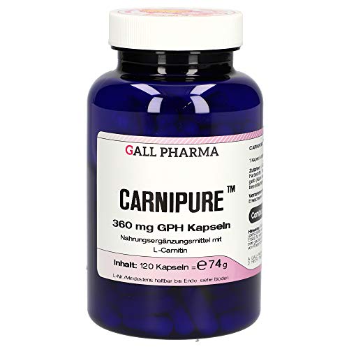 Gall Pharma Carnipure 360 mg GPH Kapseln, 1er Pack (1 x 120 Stück)