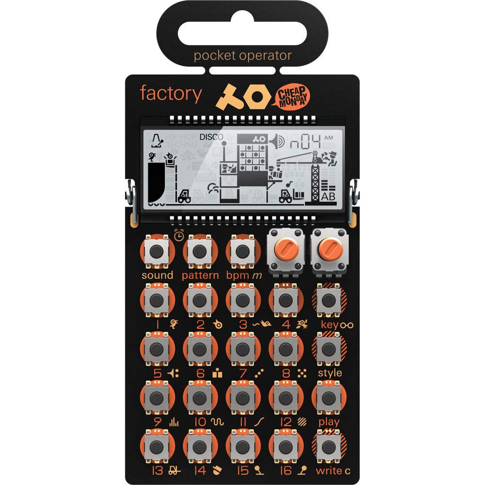 Teenage Engineering PO-16 Factory Pocket Operator - Lead-Synthesizer für Tastenmelodien