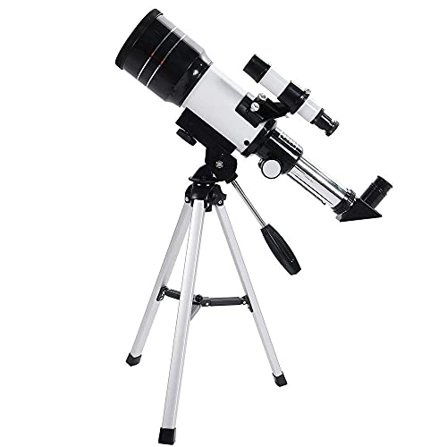 Telescope for Kids Beginners, 70mm Travel Scope Telescope for Astronomy with an Tripod Astronomical Refractor Telescope for Adults Telescope Accessories Eyepiece to Find Stars Planets YangRy
