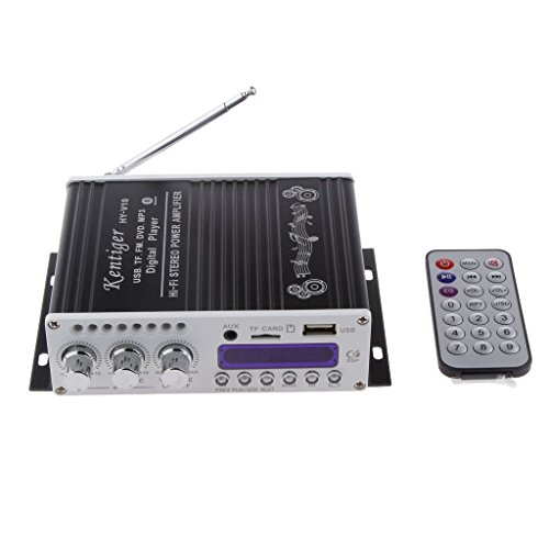 DollaTek Mini Bluetooth Hallo-Fi-Stereo-Audio-AMP Verstärker Bass Booster MP4 12V Unterstützung FM / MP3 / TF/USB/DVD für Auto-Motorrad-Auto-CD DVD