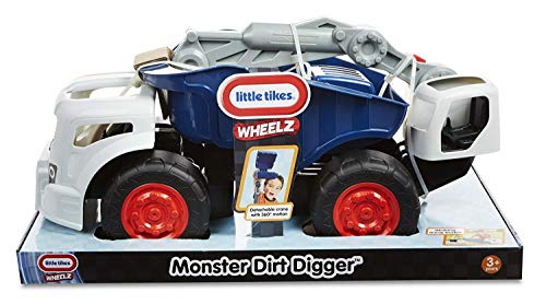 little tikes 642197 Monster Dirt Digger Kranwagen, Multi