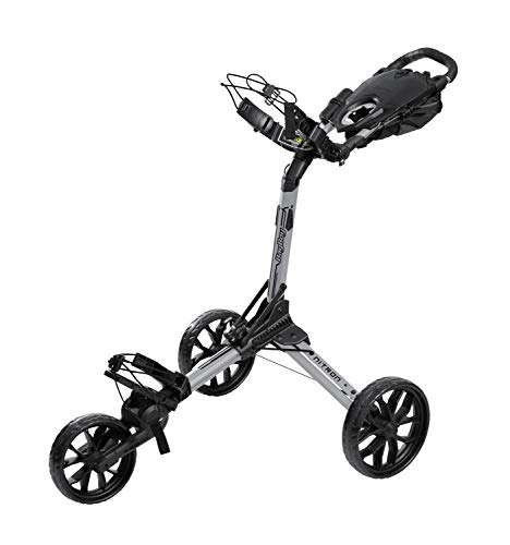 Bag Boy BagBoy Nitron Golf Push Cart Golfwagen, Silber/schwarz