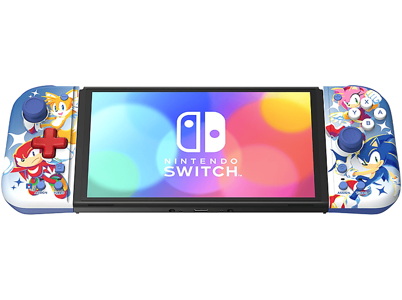 HORI Split Pad Compact (Sonic) Controller Merhfarbig für Nintendo Switch