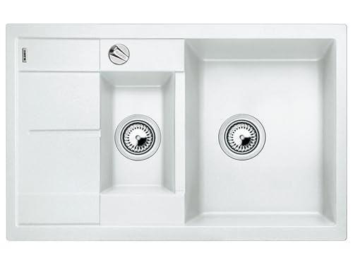 Blanco Küchespüle Metra (60 cm Unterschrank - verkürzte Abtropffläche), weiß, 513468