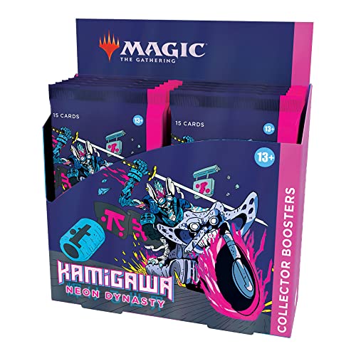 Magic: The Gathering Kamigawa Neon Dynasty Collector Booster Box | 12 Packungen (180 Magic Cards)