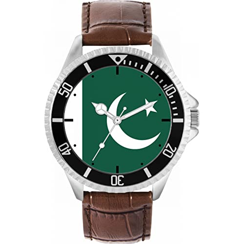 Toff London Pakistan-Flaggen-Uhr